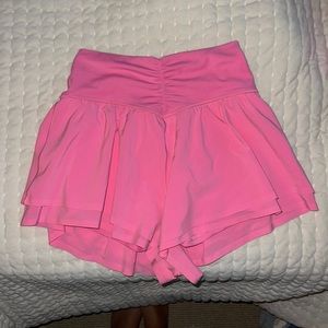 aerie crossover shorts